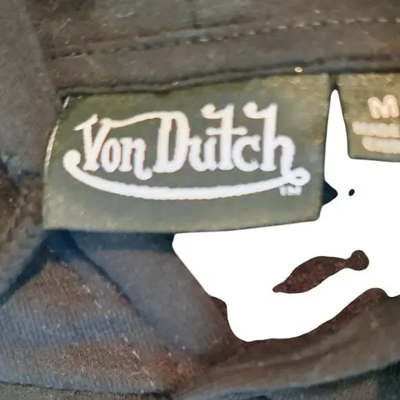 Van Dutch Black Cropped Hoodie with Rhinestone Logo on Front Size Med NWT. - Picture 3 of 4